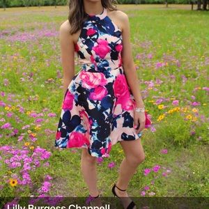 Beautiful Cocktail Floral Dress